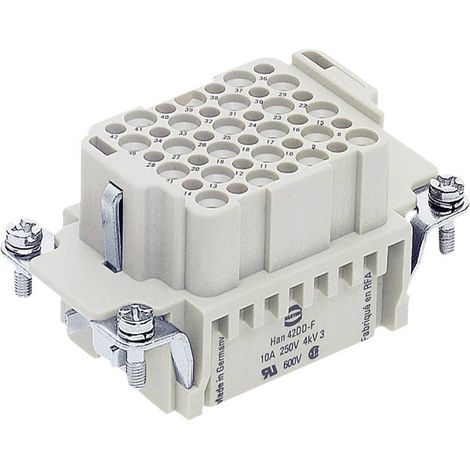 HARTING 09160423101 Insert femelle Han® DD 42 + PE à sertir 1 pc(s) D10556 (1/3)