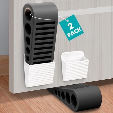 Magnetische Gardinenhalter mit Knöpfen, 4er-Set, Gardinenhalter, dekorative Gardinenhalter für Zuhause und Büro – Hellgrau