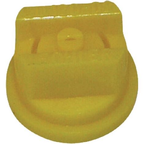 Tobera est谩ndar doble chorro plano LU 120掳 02 amarillo pl谩stico Lechler LECHLER LU12002POM