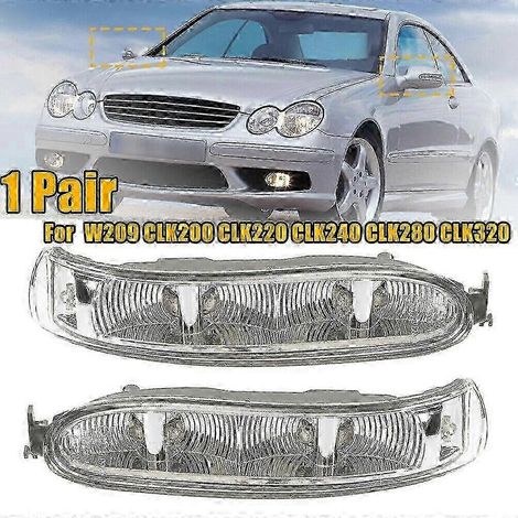 LED-Blinkerpaar (links + rechts) für Mercedes-Benz W209 CLK (2002–2009), Baujahr 2002–2009, Modell 0620