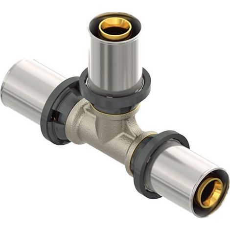 Té EASYTEC LBP à sertir diamètre 16 x 16 x 16 mm - FINIMETAL