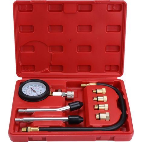 Kit de test de compression pour moteur à essence 9 pièces - RWKit pour compresseur (1/5)