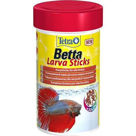 Alimento nutrizionale per pesci da combattimento in stick a forma di larva 100 ml OBJ