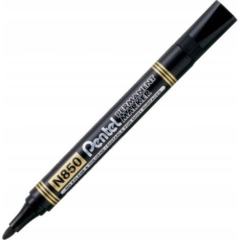 Marcador permanente Pentel N850 redondo negro (1/2)