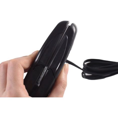 1 Fer à repasser pliable, portable compact, réglage température ajustable, prise américaine, idéal voyage (1/5)