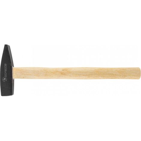 500 g Schlosserhammer, Holzgriff