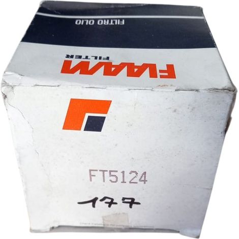 Filtro olio motore marca fiaam filter codice filtro ft5124