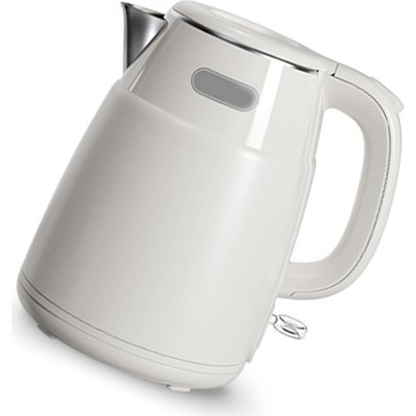 Bouilloire électrique chauffe-eau théière 1.5L grande contenance double paroi coupure auto intérieur acier inoxydable (1/4)