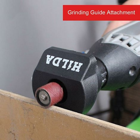 Accessoires d'outil rotatif d'attachement de guide de meulage de ponçage pour la mini perceuse (1/4)
