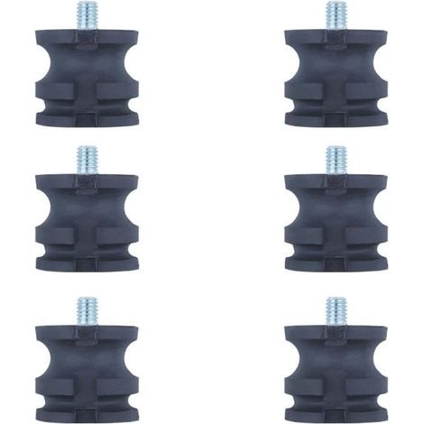 Anti-Vibrationshalterung für Husqvarna-Stempel 501269704, Set von 6 Stück.