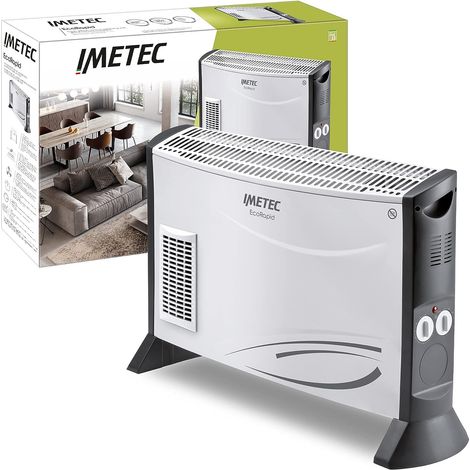Radiateur électrique 2000 W, technologie à faible consommation d'énergie, 4 modes de températures, thermostat d'ambiance, silencieux (1/4)