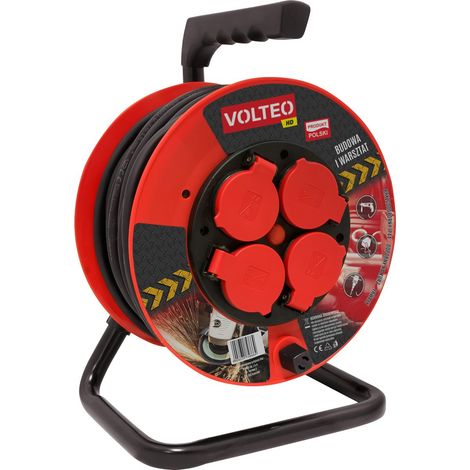 CAVO DI PROLUNGA PER IMPIEGHI PESANTI SU TAMBURO CAVO DA 30 M H05RR-F 32,5 MM - VT-420-3025