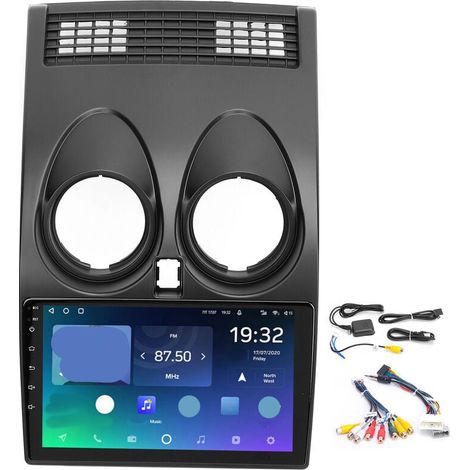 Autoradio Bluetooth WiFi con funzione multimediale per Android 12, sostitutiva per Qashqai 1 J10 (2006–2013) (1/5)