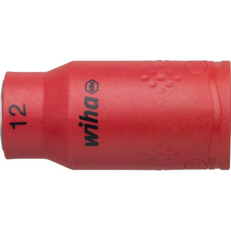 Wiha Douille pour clé à douille isolée Six pans mâle 1/2" 12.0 mm (43079)