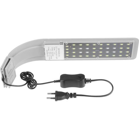 TEMPSA 10W 24 LED Aquarium fish tank led clip lampe déclairage lumière flexible EU (1/5)