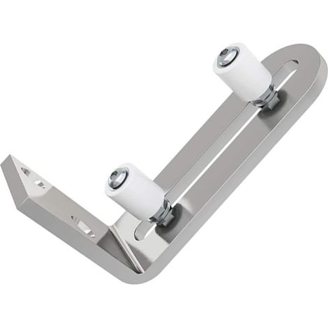 Guide de sol pour porte coulissante inox, réglable (1/5)