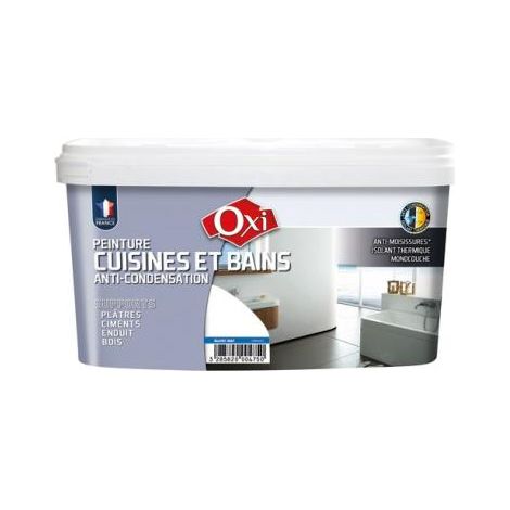 Oxi Pittura antiumidità bianca 2,5 L monostrato