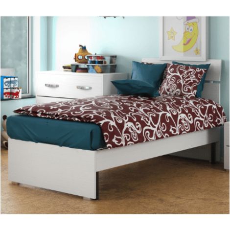 Letto in legno una piazza per la cameretta dei bambini, (1/4)
