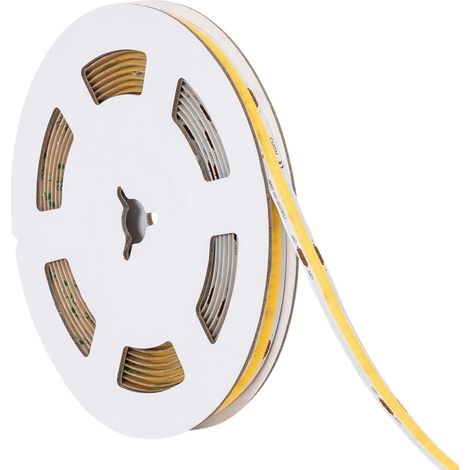 Striscia Led Adesiva 24V Flessibile 10Metri 8MM SMD2835 Tagliabile Luce Calda (1/5)