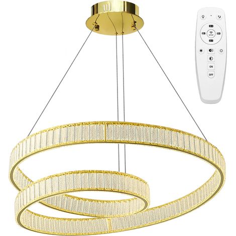 LÁMPARA DE TECHO COLGANTE LED TOOLIGHT  APP1767-CP GOLD