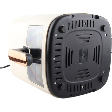 Friteuse à air entièrement automatique, multifonctionnelle et sans fumée avec affichage visuel, capacité de 5,5 L. (1/5)