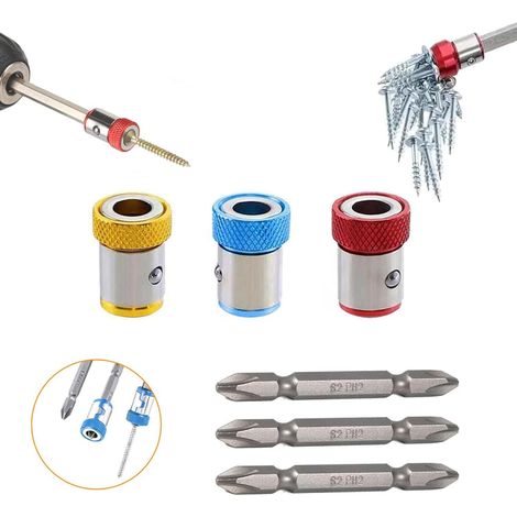 Punte per cacciavite magnetiche resistenti agli urti - Phillips S2 - elevata durezza - cacciavite - set di cacciaviti per trapano elettrico