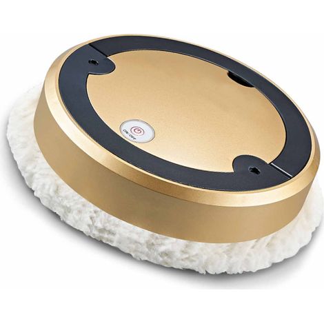 Aspirateur robot intelligent, nettoyeur ménager paresseux, balai à franges, autolaveuse, plaqué or (1/4)