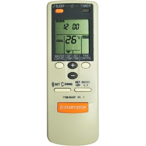 Adatto per il telecomando del climatizzatore Fujitsu JW2 JW33 AR-DL3 (1/4)