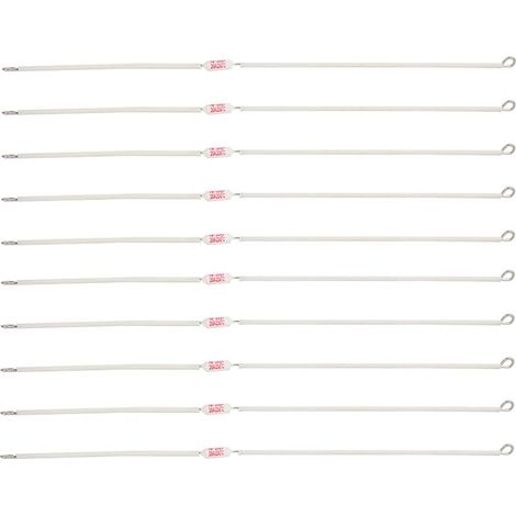 Fusible Thermique 10 Pièces, Fusible en Céramique 250V 20A Coupures Thermiques pour Appareils [300mm-240℃] (300MM 230°C) (1/5)