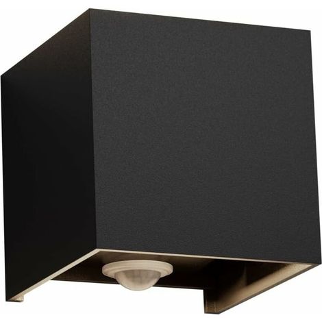Applique murale extérieure 12W IP65 avec détecteur de mouvement – Aluminium résistant à la corrosion – Angle de faisceau réglable 0-120° – Éclairage blanc froid 6000K (1/5)