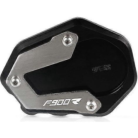 CNC-gefräste Seitenständerverlängerung mit Fußstütze für BMW F900r und F900xr (2022–2021) – Motorradzubehör, schwarz