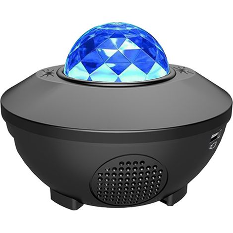 Lampe d'ambiance ciel étoilé USB Bluetooth, projecteur d'étoiles LED, veilleuse