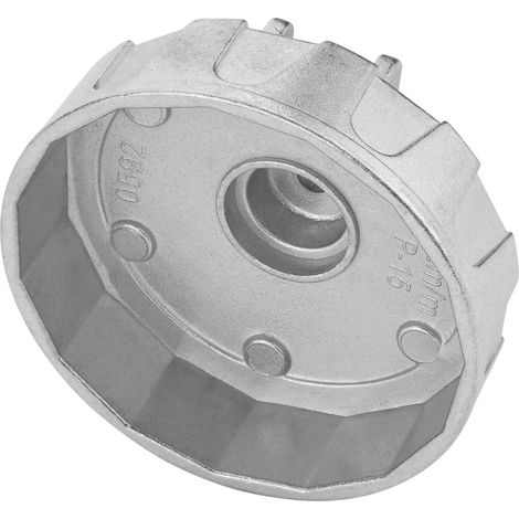 Draper 27137 Oil Filter Wrench, 3/8"" Sq. Dr., 92mm/15 Flutes (1/2)