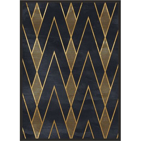 QUADRO INCORNICIATO 53x73 cm Oro P1875 (1/4)