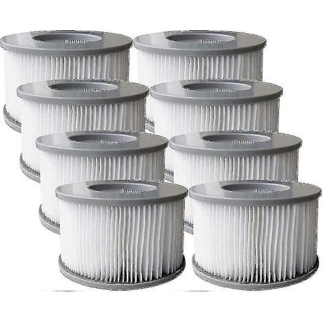 replacement filter cartridges compatible with Mspa-AquaForge inflatable pools and hot tubs (1/3)