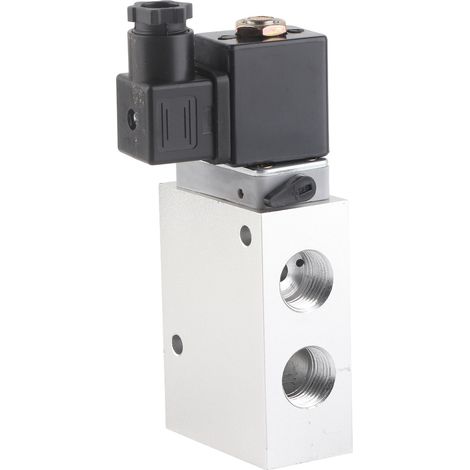 Électrovanne 2 positions 3 voies à commande unique, distributeur directionnel 12 mm de diamètre 8020850DC12V (1/5)