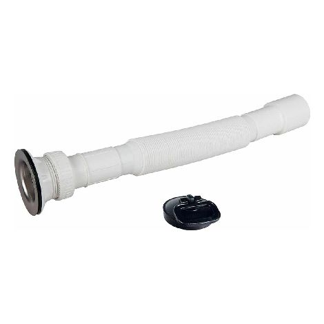 TUBO ESTENSIBILE CON PILETTA- 11/2 uscita 32-40 Pil. D.70- CR- pezzi 1
