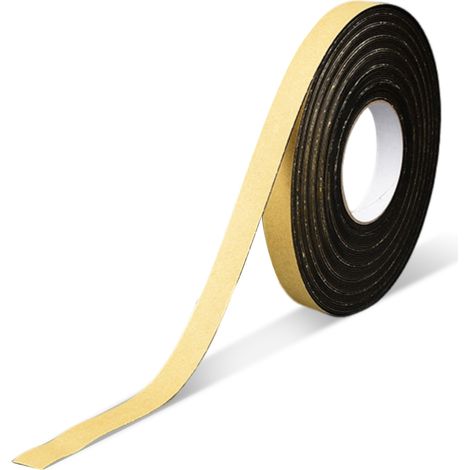 1 Ruban d'étanchéité, bande en mousse polyéthylène adhésive flexible pour fenêtre cuisine salle de bain (1/5)
