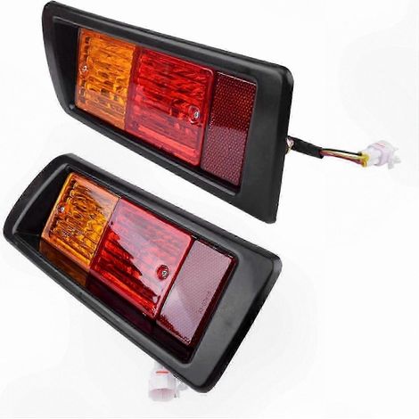 Paire de feux arrière pour pare-chocs de SUV, feux de position et antibrouillards compatibles avec plusieurs modèles (1/3)