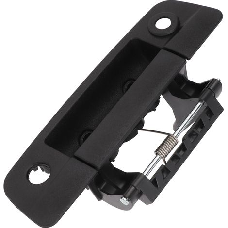 Poignée de hayon noire avec trou pour caméra, en acier ABS 68197873AA, de remplacement pour Ram 1500 et 2500 (1/5)