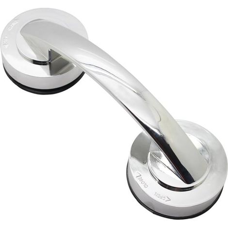 Barre d'appui pour porte de WC, poignée à ventouse pour salle de bain, poignée de sécurité pour douche pour personnes âgées (1/5)