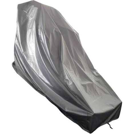 Housse de tapis de course d'extérieur en tissu Oxford imperméable, protection contre la poussière, pliable, pour maison, terrasse, salle de sport, gris, 200 x 95 x 150 cm, résistante aux (1/5)