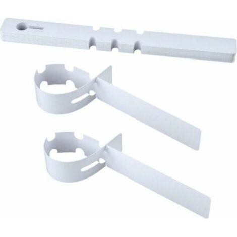 200 White Plastic Labels for Plants and Trees - Dimensions 2 x 20cm - Large Writing Area (1/4)