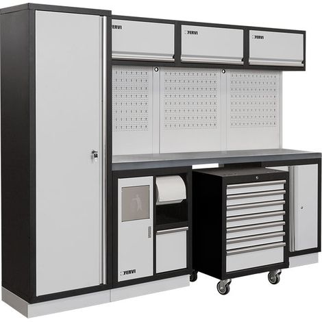 Muebles modulares muebles de taller bancos armarios cajoneras Fervi A008E