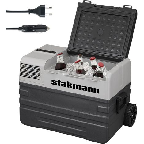 Frigorifero per Auto Barca Camper 12V e 220V con Compressore AC/DC Portatile 42L