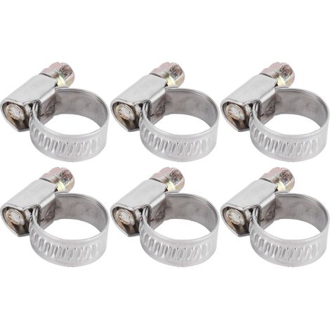 20 Stück robuste, rostfreie Edelstahl-Schlauchschellen für 19-29 mm Kfz-Schläuche (1/5)