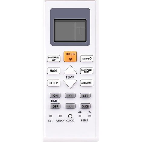 Air Conditioner Remote Controls Compatible with Inverter AC Only Cool PU9VKH-8 (1/5)