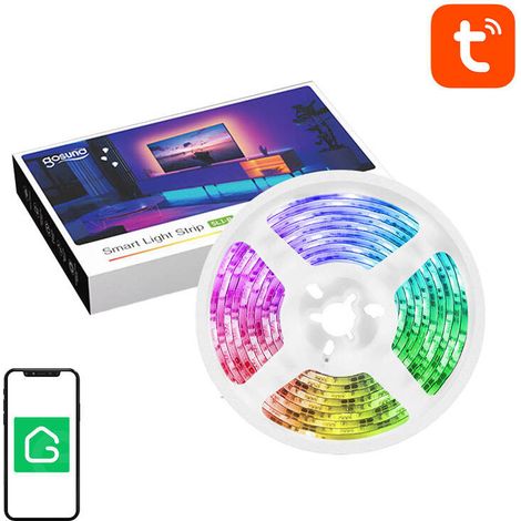 Striscia LED RGB Smart WiFi Gosund SL1 (2,8 m) Tuya