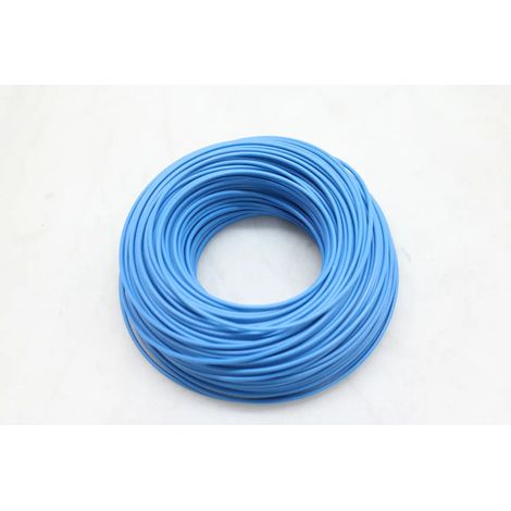 [NEUWERTIG] B-Ware Aderleitung Installationsleitung Draht Kupfer Pvc Blau H07 V K 100 M 1x1 5