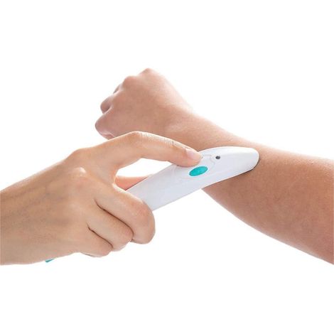 Stylo Anti-Piqûres Électrique Portable pour Enfants +3 Ans - Déblocage Instantané à 124°F avec Embout Céramique ABS Léger 48g (1/5)